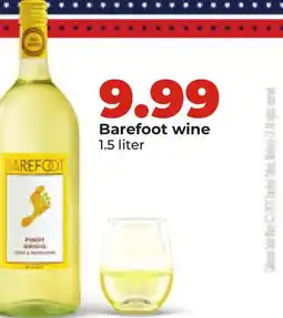 Hy-Vee Barefoot wine offer