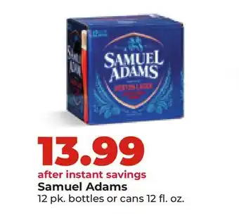 Hy-Vee Samuel Adams offer
