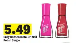 Meijer Sally Hansen Insta-Dri Nail Polish Single offer