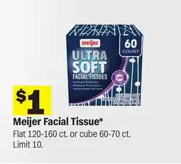 Meijer Meijer Facial Tissue offer