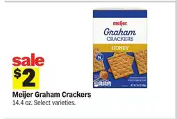 Meijer Meijer Graham Crackers offer
