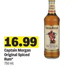 Meijer Captain Morgan Original Spiced Rum offer