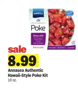 Meijer Annasea Authentic Hawaii-Style Poke Kit offer