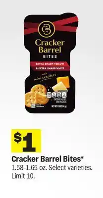 Meijer Cracker Barrel Bites offer