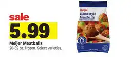 Meijer Meijer Meatballs offer