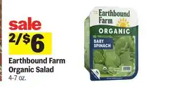 Meijer Earthbound Farm Organic Salad offer