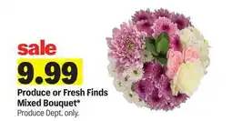 Meijer Produce or Fresh Finds Mixed Bouquet offer