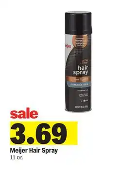 Meijer Meijer Hair Spray offer