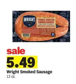 Meijer Wright Smoked Sausage offer