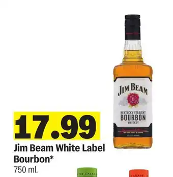 Meijer Jim Beam White Label Bourbon offer