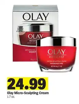 Meijer Olay Micro-Sculpting Cream offer