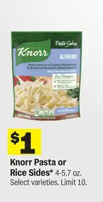 Meijer Knorr Pasta or Rice Sides offer