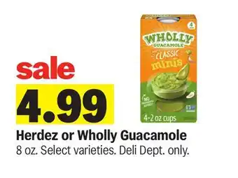 Meijer Herdez or Wholly Guacamole offer