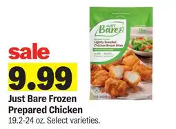 Meijer Just Bare Frozen Prepared Chicken offer