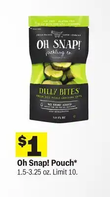 Meijer Oh Snap! Pouch offer