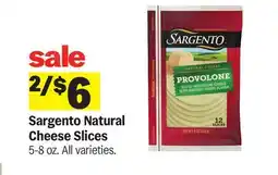 Meijer Sargento Natural Cheese Slices offer
