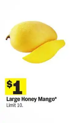 Meijer Large Honey Mango offer