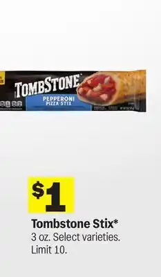Meijer Tombstone Stix offer
