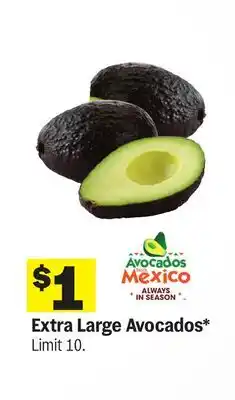 Meijer Extra Large Avocados offer