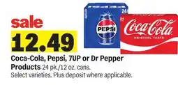 Meijer Coca-Cola, Pepsi, 7UP or Dr Pepper offer