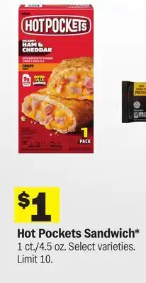 Meijer Hot Pockets Sandwich offer