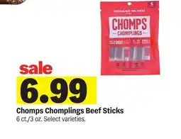Meijer Chomps Chomplings Beef Sticks offer