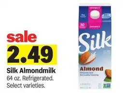 Meijer Silk Almondmilk offer