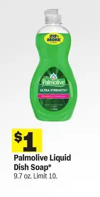 Meijer Palmolive Liquid Dish Soap offer
