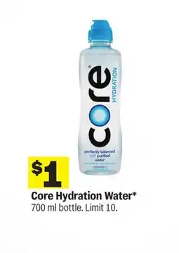 Meijer Core Hydration Water offer