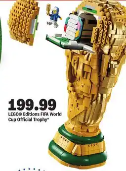 Meijer LEGO Editions FIFA World Cup Official Trophy offer