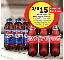 Meijer Coca-Cola, Pepsi, 7UP or Dr Pepper Products offer