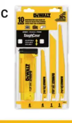 Ace Hardware DEWALT Saw Blades & Bit Sets 10 Pc. Reciprocating Saw offer