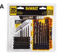 Ace Hardware DEWALT Saw Blades & Bit Sets 20 Pc. BLACK & GOLD Drill Bit Set offer