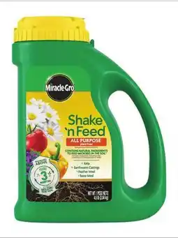 Ace Hardware Miracle‑Gro Shake 'n Feed Plant Food, 4.5 Lb offer