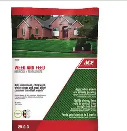 Ace Hardware Ace Weed and Feed offer