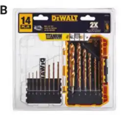 Ace Hardware Dewalt 14 Pc. Titanium Drill Bit Set offer