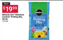 Ace Hardware Miracle-Gro Moisture Control Potting Mix, 50 Qt offer
