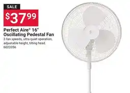 Ace Hardware Perfect Aire 16 Oscillating Pedestal Fan offer