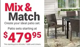 Ace Hardware ideal Patio sets offer