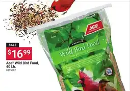 Ace Hardware Ace Wild Bird Food, 40 Lb offer