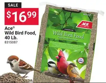 Ace Hardware Ace Wild Bird Food offer