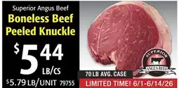 Restaurant Depot Superior Angus Beef Boneless Beef Peeled Knuckle offer