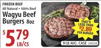 Restaurant Depot Wagyu Beef Burgers offer