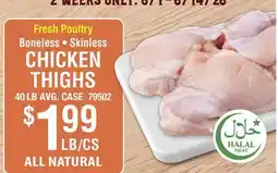 Restaurant Depot CHICKEN THIGHS offer