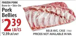 Restaurant Depot FROZEN PORK Bone-In • Skin-On Pork Bellies offer