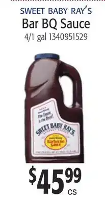 Restaurant Depot SWEET BABY RAY'S Bar BQ Sauce offer