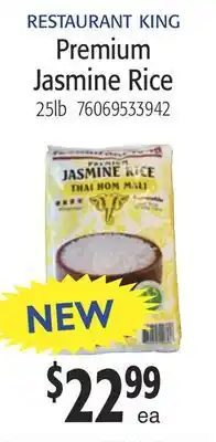 Restaurant Depot RESTAURANT KING Premium Jasmine Rice offer
