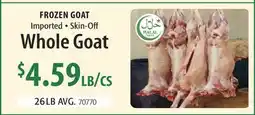 Restaurant Depot FROZEN GOAT offer