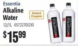 Restaurant Depot Essentia Alkaline Water offer