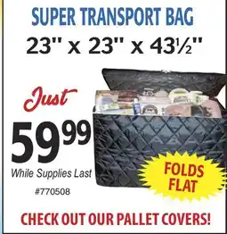 Restaurant Depot SUPER TRANSPORT BAG offer